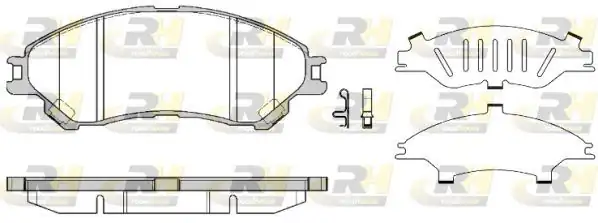 ROADHOUSE 21589-02 | Fren Balatası Sx4 S Cross 08 13