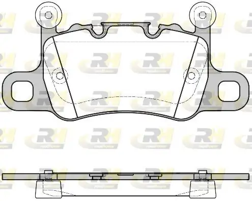 ROADHOUSE 21598-10 | Fren Balatası Arka Porsche 911 12