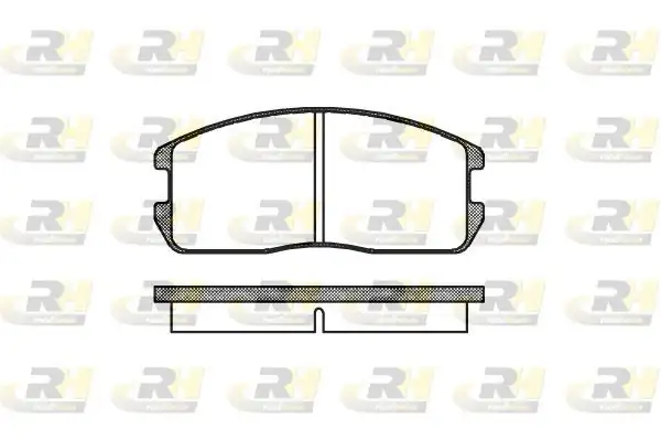 ROADHOUSE 2175-00 | Fren Balatası Colt II C1_a 02 84 04 88