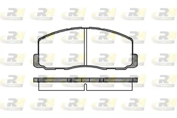 ROADHOUSE 2188-00 | Fren Balatası Colt İ A15_a 12 78 01 84