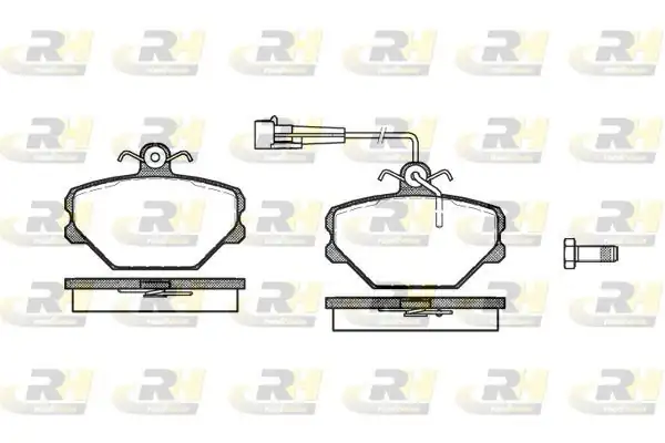 ROADHOUSE 2264-02 | Fren Balatası Y10 03 85 12 95