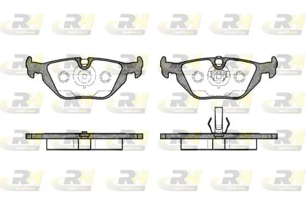 ROADHOUSE 2265-50 | Fren Balatası 3 Series E36 Compact Coupe Touring