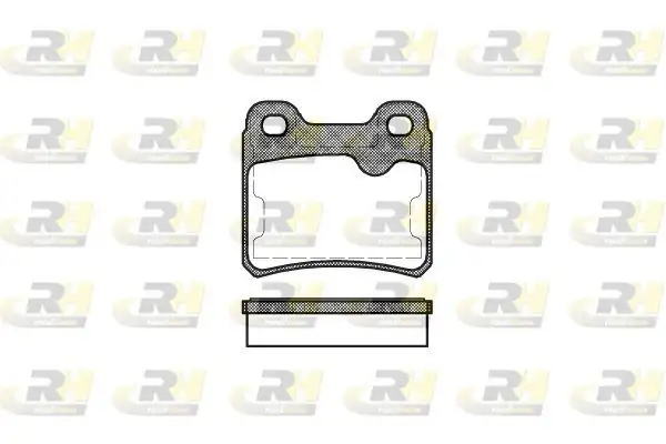 ROADHOUSE 2282-10 | Fren Balatası Astra F 53_ 54_ 58_ 59_ 56_ Xx