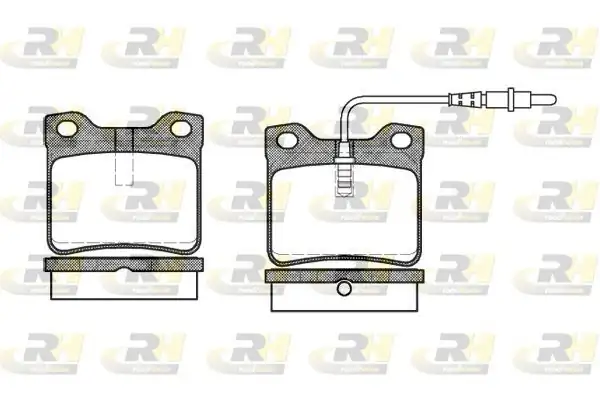 ROADHOUSE 2321-02 | Fren Balatası 406 Berlina Coupe Station Wagon 8b