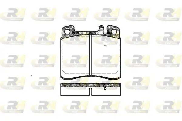 ROADHOUSE 2408-00 | Fren Balatası S Class W140 02 91 10 98