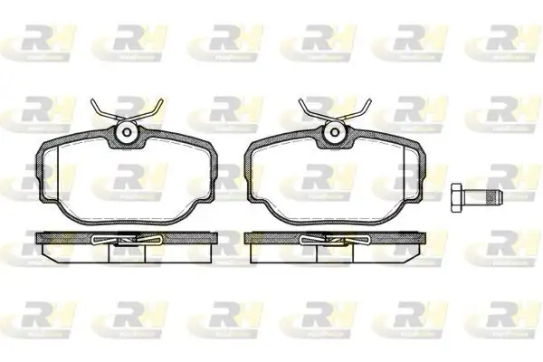ROADHOUSE 2577-00 | Fren Balatası Discovery II Lj LT 06 94 08 04