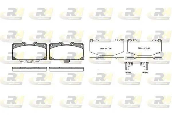 ROADHOUSE 2599.12 | Fren Balatası Impreza Berlina Station Wagon Gd. G