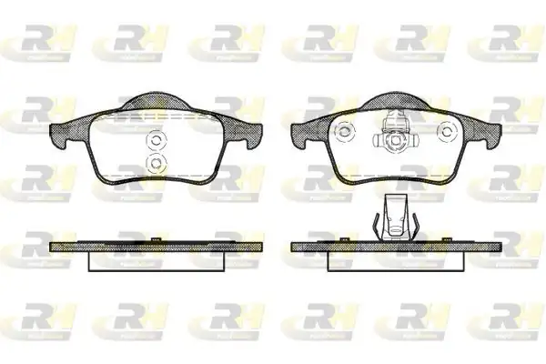 ROADHOUSE 2714-00 | Fren Balatası C70 Coupe Cabrıolet 03 97 10 05