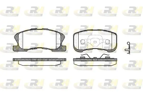 ROADHOUSE 2720.02 | Fren Balatası Move L6. L9 10 96 -