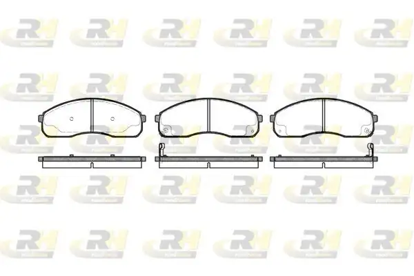 ROADHOUSE 2821-12 | Fren Balatası Pregıo Tb 10 97 Xx