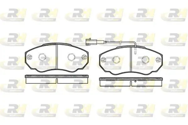 ROADHOUSE 2960-01 | Fren Balatası Jumper 244 244 Z_ 04 02 06 06