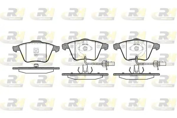 ROADHOUSE 2964-02 | Fren Balatası A6 Berlina Avant 4b C5 03 97 04 0