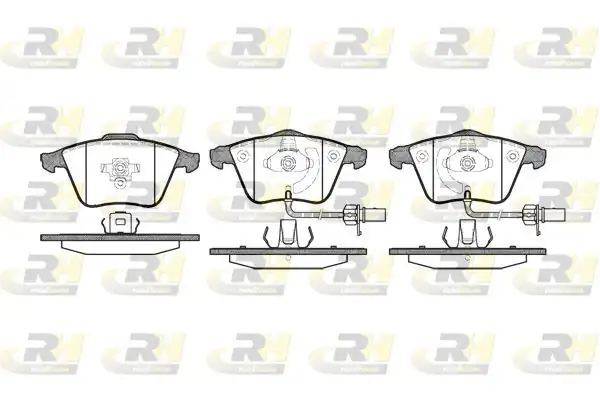 ROADHOUSE 2964-12 | Fren Balatası Ön Fişli Vag Audi A4 A6 A6 Avant 04