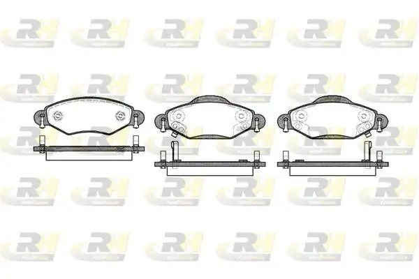 ROADHOUSE 2978-02 | Fren Balatası Yaris _p1_ 04 99 12 05 Xx