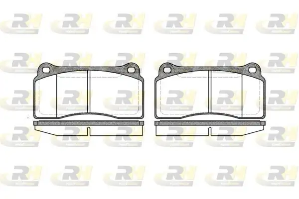 ROADHOUSE 2983-00 | Fren Balatası Daimler X300 09 94