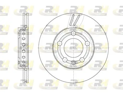 ROADHOUSE 6709-10 | Fren Diski Fabia 6y2 6y3 6y5 12 99 02 07