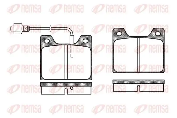 REMSA 0013-02 | Fren Balatası