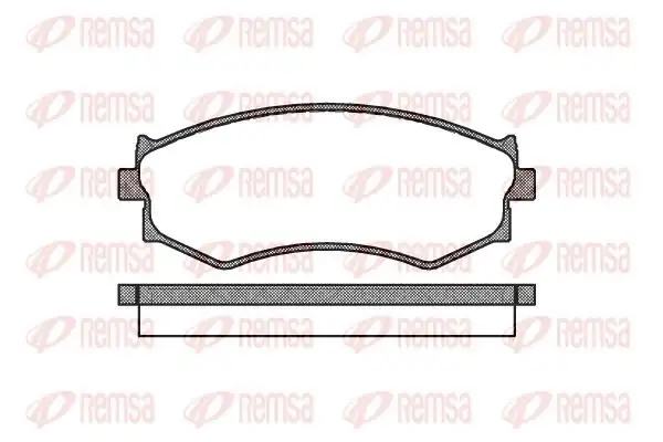 REMSA 0287-00 | Fren Balatası