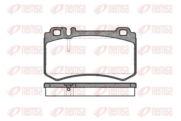 REMSA 0993-00 | Fren Diski CLK Coupe Cabrio C209 A209 06 02