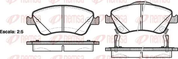 REMSA 1310-02 | Fren Balatası