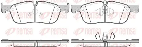 REMSA 1633.10 | Fren Balatası