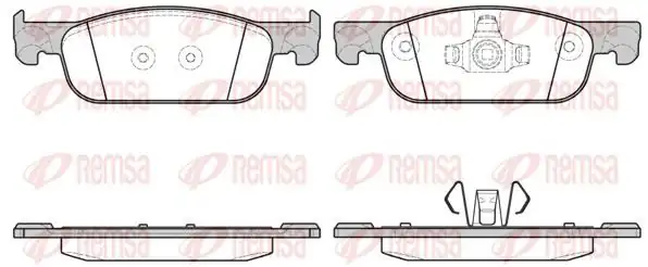 REMSA 1718-00 | Fren Balatası
