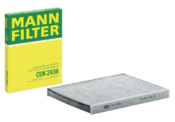 MANN CUK2436 | Ford Fiesta - Courier Polen Filtresi Karbonlu