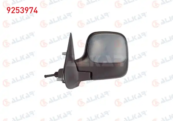 ALKAR 9253974 | Dış Dikiz Aynası Sol Mekanik Isıtmalı Astarlı Citroen Berlingo 1996 2011 Peugeot Partner 1996 2015