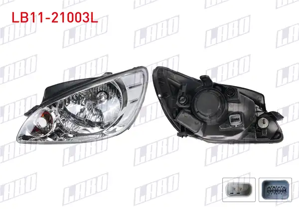 LABO LB11-21003L | Far Sol Elektrikli Motorsuz Hyundai Getz 2006 2012