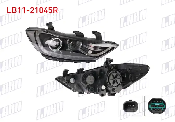 LABO LB11-21045R | Far Sağ Ledli Motorlu Hyundai Elantra 2016 2018