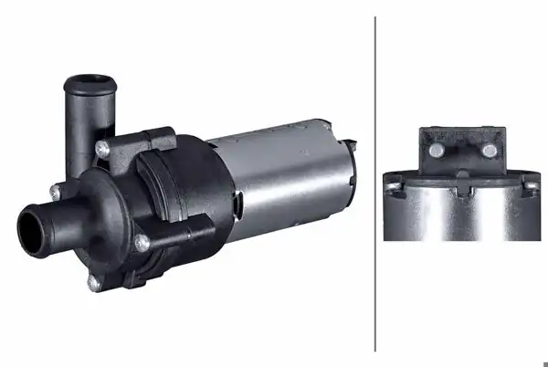 HELLA 8TW358313-411 | İlave Su Pompası Mercedes W124/W202/W210/W463/Vito 638 CDI