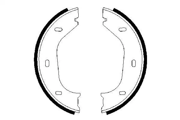 Bosch 0986487202 Fren Balatası Arka Park Frenı Bmw E21 E30 E12 E24 E23
