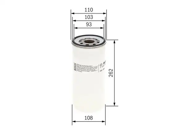Bosch F026402141 Yakıt Filtresi Dizel Volvo Fh 400 520 Renault Trucks Magnum Dxi Premiumdistribution Kerax