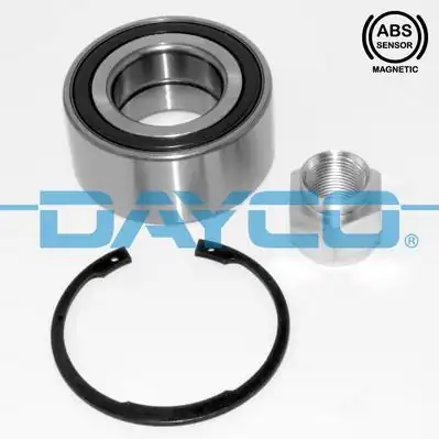 DAYCO KWD1024 | Ön Teker Rulmanı P207 06 P208 12 P301 C Elysee 12 P2008 13 C2 03 C3 02 C4 14 Ds3 37x72x33