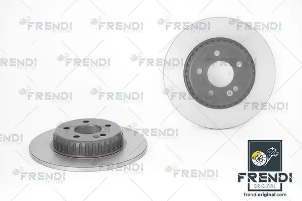 FRENDI 24814C | Disk Arka Ad 15 C Seri W205 A205 C205 S205 Kaplamalı 2 Adet