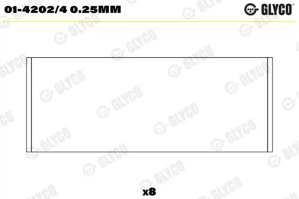 GLYCO 01-4202-4 | 0 25 Yatak Kol Kangoo 1 9d F8q 0 25