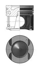 KOLBENSCHMIDT 40892600 | Piston Segman Std Om622 951 80 02mm Vito W447 14