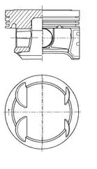 KOLBENSCHMIDT 41006620 | Piston Segman 0 5 Farklı 73 9mm Corsa D S07 1 2 L08 L68 A 12 XER Euro 5