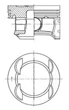 KOLBENSCHMIDT 41007620 | Piston Segman 0 5 Farklı 73 4mm 1 4 Turbo 1 14 Net Euro V