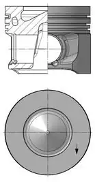 KOLBENSCHMIDT 41265620 | Piston Segman 84 50mm N47 D20 C E81 E82 E87 F20 E90 E92 F30 E60 F10 E84 F25 F15 F85