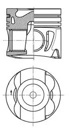 KOLBENSCHMIDT 41712600 | Piston 83 00mm M Benz 651 08
