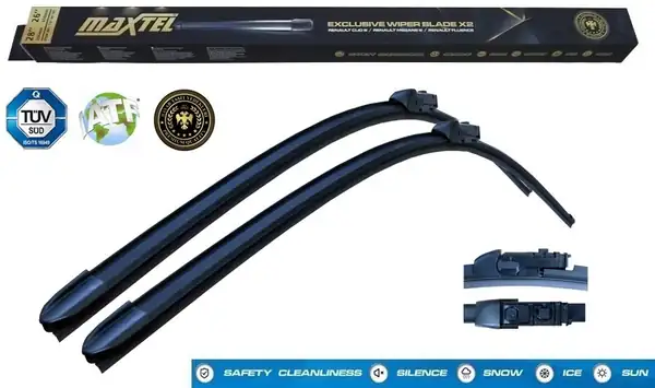MAXTEL 12133651 | Silecek Süpürgesi Muz Tipi Land Rover Discovery Range Rover IV Range Rover Sport II 600mm 500mm