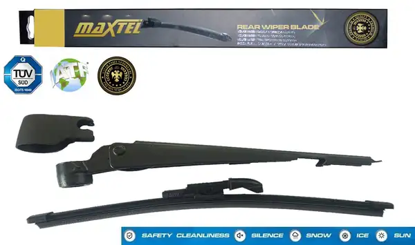 MAXTEL 126-08-336 | Silecek Süpürgesi Arka Kollu 230mm 9 Mercedes A Seri W176 12 15