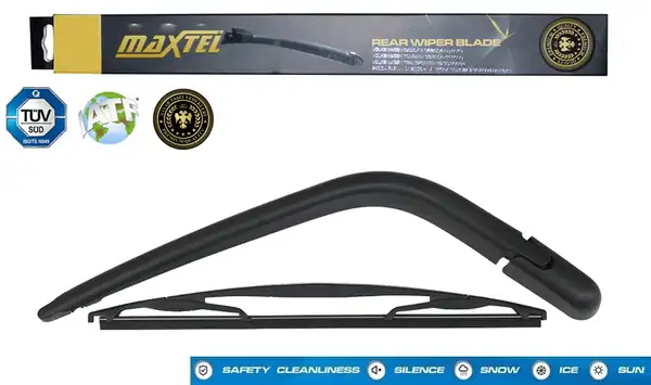 MAXTEL 12610202 | Arka Silecek Kolu Ve Süpürgesi Toyota Yaris Universal P2 1999 2005 305mm