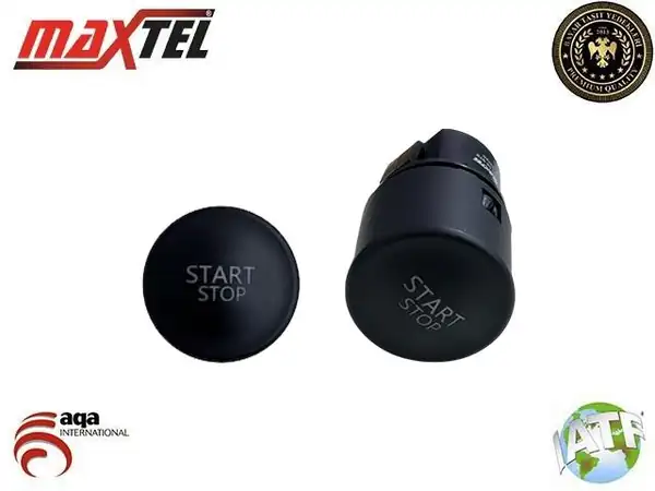 MAXTEL 16004978 | Start Stop Düğmesi 4pin Renault Arkana Captur Clio IV Megane III IV Dacia Duster