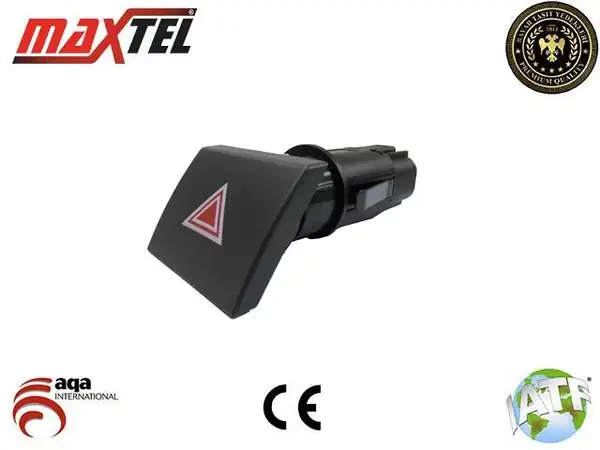 MAXTEL 162-02-352 | Dörtlü Flaşör Anahtarı 7 Fişli Ford Connect 00 06