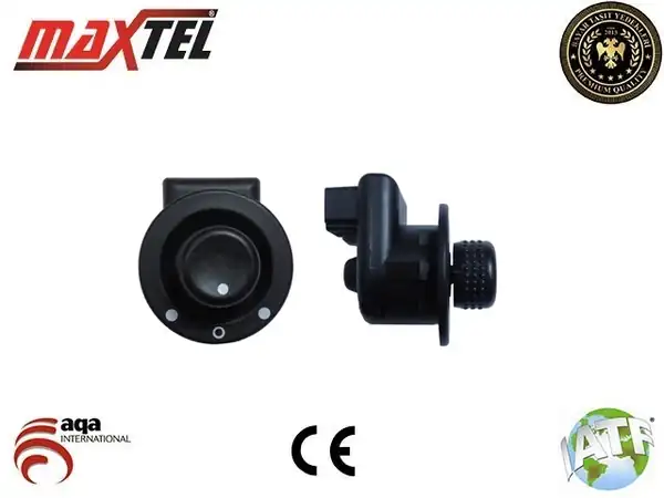 MAXTEL 166-04-141 | Ayna Ayar Düğmesi 7 Pin Renault Clio II Megane Kangoo Master