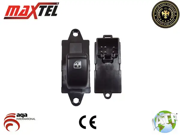 MAXTEL 182-03-011 | Cam Kaldırma Anahtarı Sağ 6 Pin Tekli Daewoo Nubira II 97 03
