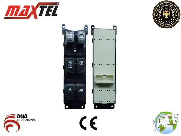 MAXTEL 182-03-019 | Cam Kaldırma Anahtarı Ön Sol Hyundai Accent 05 Accent Era 05