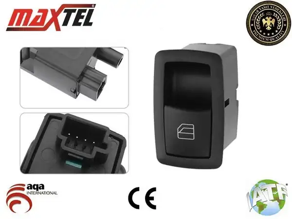 MAXTEL 182-08-510 | Cam Kaldırma Anahtarı Sağ Mercedes Benz A Seri W169 04 12 B Seri W245 05 11 Gl Seri X164 06 R Seri W251 05 2525238